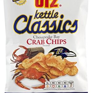 Utz Kettle Classics Chesapeake Bay Crab Potato Chips 8 oz. Bag
