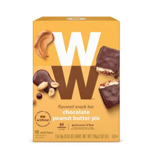 WW Chocolate Pretzel Mini Bar - Snack Bar, 2 SmartPoints - 2 Boxes (24 Count Total) - Weight Watchers Reimagined