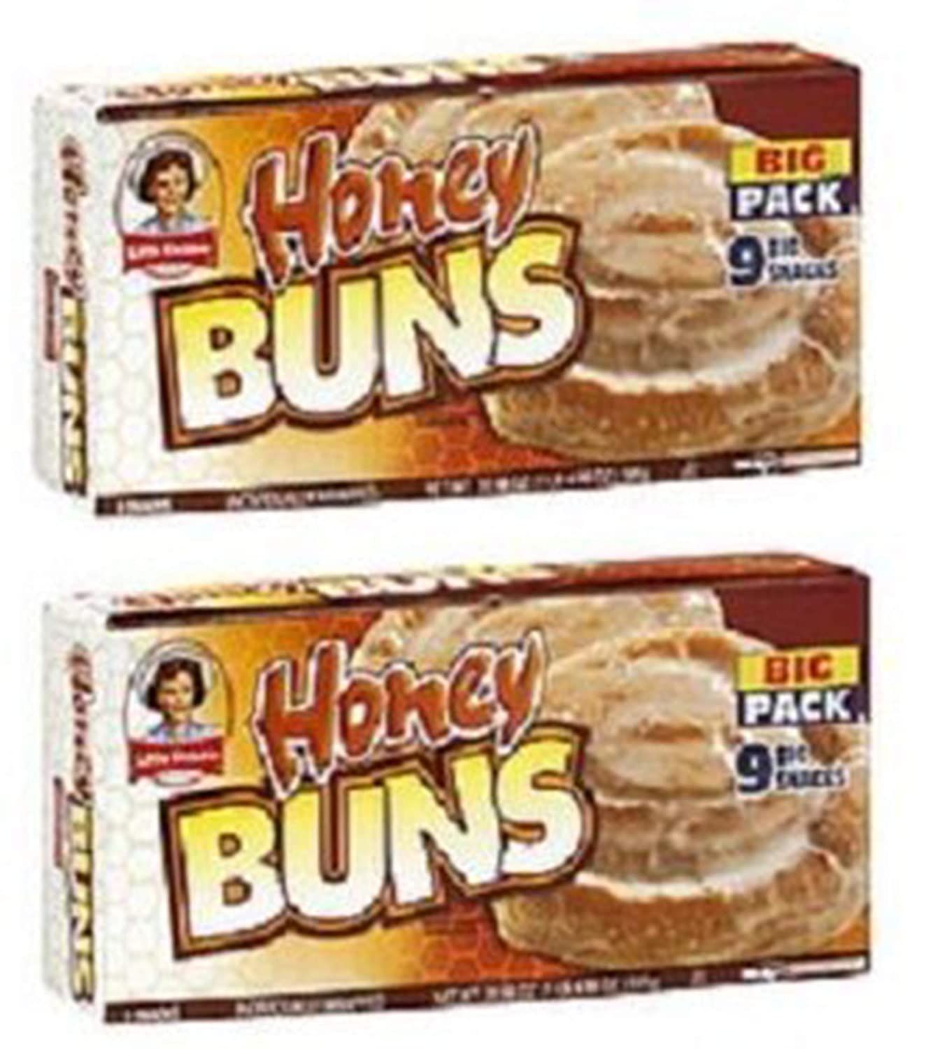 Little Debbie Honey Buns 2 Boxes 18 Honeybuns